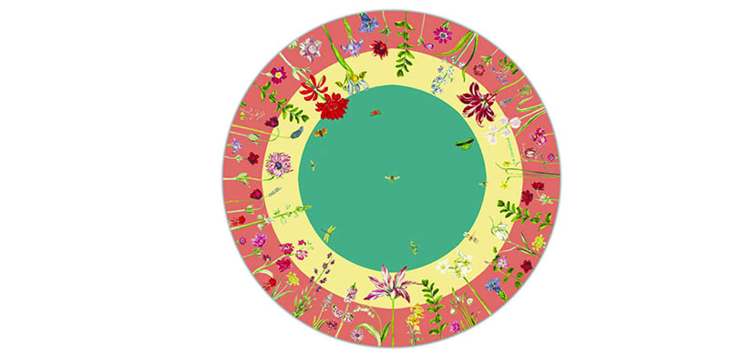 Sottopiatto Levanzo Fiori