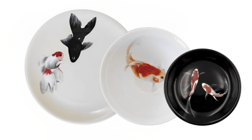 The White Snow Kingyo